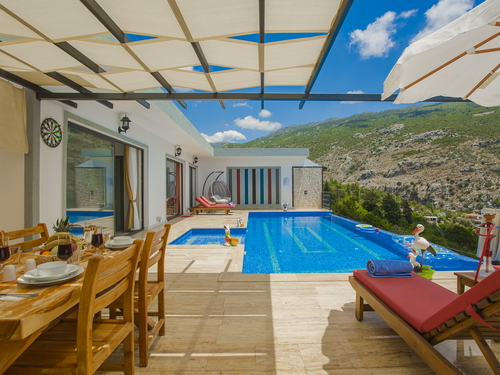  gece  -  Kasım
  | Kalkan İslamlar'da Jakuzili ve Isıtmalı Havuzlu Romantik Villa Tatili